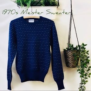 SOLD💢1970s Meister sweater  Christmas sweater